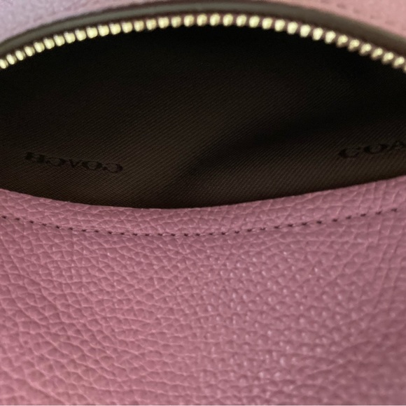 Coach Pebbled Leather/Suede Prairie Satchel, Primrose Color - Picture 16 of 16